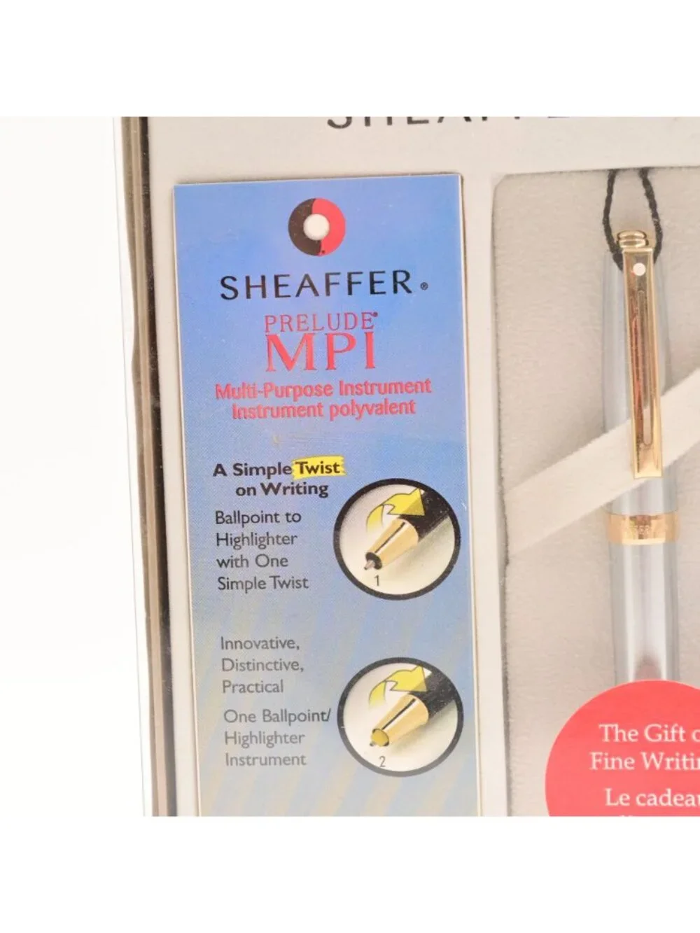 Sheaffer Prelude MPI Multi-Purpose Ballpoint & Highlighter Pen Gift Set With Ref